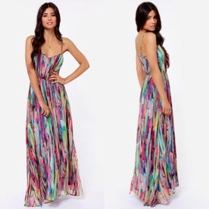B.B. Dakota dress multi color